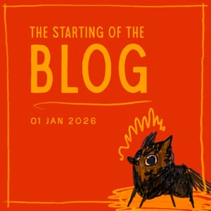 THE STARTING OF THE BLOG